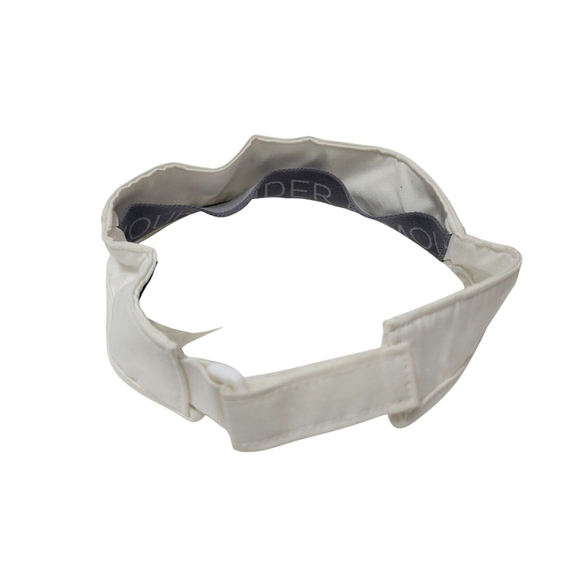 Under Armour Womens Visor White Hook Loop Hat Cap. One Size. Pre-owned Condition - Picture 7 of 7